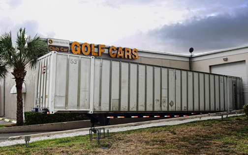 golf car trailer