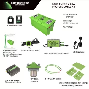 Bolt Energy Power Battery Kit